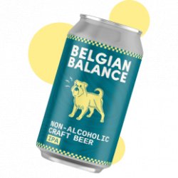 Belgian Balance IPA - 0,5% (24 x 33cl Canettes) - Big Bag Delivery