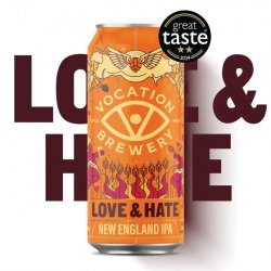 Vocation Love & Hate  7.2% New England IPA 440ml - Vocation