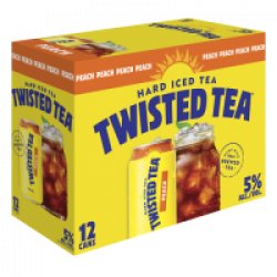 Twisted Tea Peach 12oz 12pk Cn - Luekens Wine & Spirits