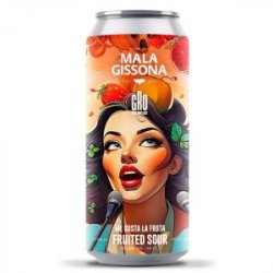 Mala Gissona + Gro Brew Me Gusta la fruta 6% 44cl. - La Domadora y el León