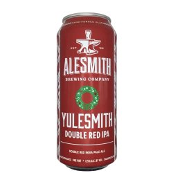AleSmith Brewing Company YuleSmith Double Red IPA AleSmith Brewing Company YuleSmith Double Red IPA