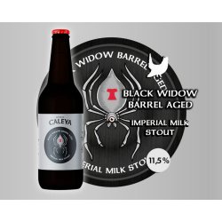 Caleya Black Widow Barrel Aged ( 12 Botellas 33 CL ) - Cerveza Caleya