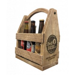 Six Pack Cerveza Nacionales + Caja de Madera - Delibeer