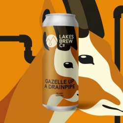 Lakes Brew Co Gazelle up a drainpipe  DDH IPA  7% - Lakes Brew Co