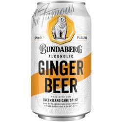 Bundaberg Alcoholic Ginger Beer 375ml - BoozeBud