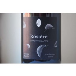 Cidre Extra Brut “Rosière” 2021  Antoine Marois - Pomme d’Or