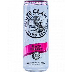 White Claw Black Cherry Seltzer - Half Time