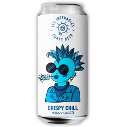 Les Intenables Crispy Chill - Hoppy Lager - 44cl - Les Intenables - Craft Beer