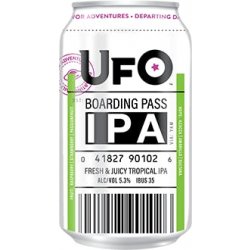 UFO Beer Co. Boarding Pass 6 pack 12 oz. Can - Kelly’s Liquor