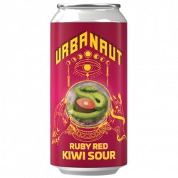 Urbanaut Brewing Co.. Ruby Red Kiwi Sour - Urbanaut Brewing