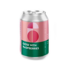 Sakiškės Brewery GOSE WITH RASPBERRIES (0,33 l skard.) - Gero Alaus Parduotuvė