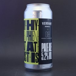 Verdant  Double Barrelled - Hyphenate This - 5.2% (440ml) - Ghost Whale