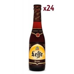 Leffe Brune 33cl Caja 24 Uds - Comprar online - Campoluz Enoteca