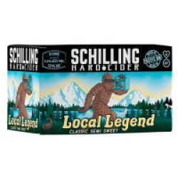 Schilling Local Legend Cider 12oz 6pk Cn - Luekens Wine & Spirits