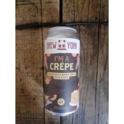 Brew York Im a Crepe 4.9% (440ml can) - waterintobeer