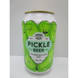 Garage Project Cucumber Pickle Beer Sour 4.3% 330ml - Grape & Grain