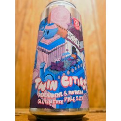 Left Handed Giant Twin Cities: Peacharine & Motueka