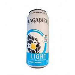 Lagabière - Lagalight - 473ml - La Bière à Boire