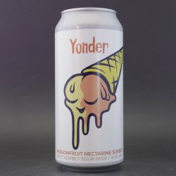 Yonder - Passionfruit Nectarine Sorbet - 4.5% (440ml) - Ghost Whale