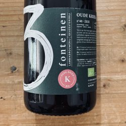 3 Fonteinen Oude Kriek 22  23 assemblage 40 75cl - Cantina Brassicola Digitale