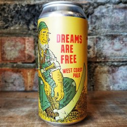 Burning Sky Dreams Are Free WC Pale Ale 4% (440ml) - Caps and Taps