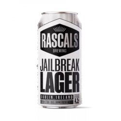 Jailbreak Helles Lager 4.2% - Rascals Brewing Company - Rascals Brewing Co