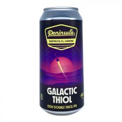 Península Galactic Thiol DDH Double Thiol IPA 44cl - Beer Sapiens