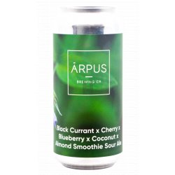 Ārpus Brewing Co. Black Currant x Cherry x Blueberry x Coconut x Almond Smoothie Sour Ale