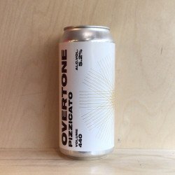 Overtone Brewing 'Pizzicato' Lager Cans - The Good Spirits Co.
