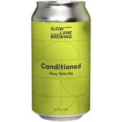 Slow Lane Conditioned Hazy Pale Ale 375ml  Barrel & Batch - Barrel & Batch