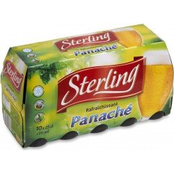 STERLING PanachÃ© 1% bouteilles 10x25cl - Selfdrinks