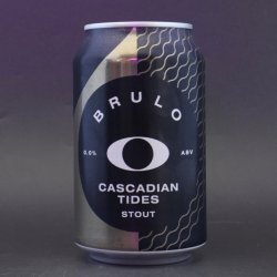 Brulo - Cascadian Tides Stout - 0% (330ml) - Ghost Whale