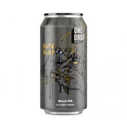 One Drop Brewing Dark Harp Black IPA 440ml - The Beer Cellar