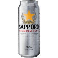 Sapporo Premium Beer Cans 500ml  Barrel & Batch - Barrel & Batch