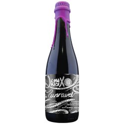 Low Key Barrel Project x Black Iris collab - Unravel - Rum Barrel Aged Raspberry & Chocolate Imperial Stout 375ml (10%) - Indiebeer