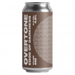 Overtone Brewing Co.  Edge of Darkness (4.5%) - Hemelvaart Bier Café