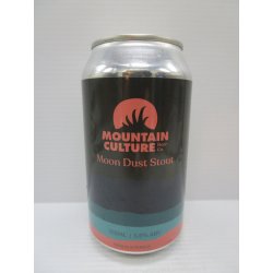 Mountain Culture Moon Dust Stout 5.6% 355ml - Grape & Grain