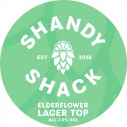 Shandy Shack Elderflower Lager Top Shandy Shack Elderflower Lager Top