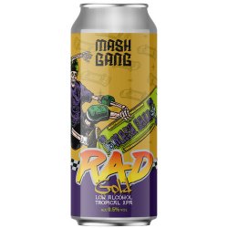 Mash Gang Rad Gold Alcohol Free Tropical XPA 440ml (0.5%) - Indiebeer