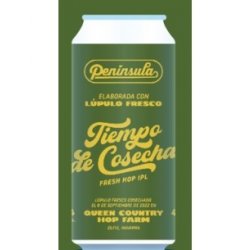 Peninsula Tiempo de Cosecha 2024 Harvest IPA 12x44cl - MilCervezas