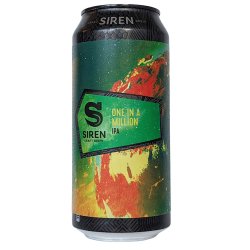 Siren One In A Million IPA 440ml (7.4%) - Indiebeer