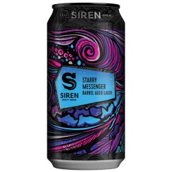 Siren Starry Messenger Barrel Aged Lager 440ml (6.5%) - Indiebeer