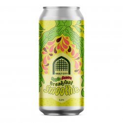 Vault City, Apple Guava Breakfast Smoothie, Sour, 5.0%, 440ml - The Epicurean