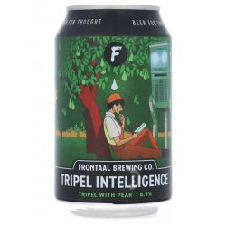 Frontaal - Tripel Intelligence - Beerdome