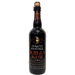 Straffe Hendrik Oak Aged Quadruple XMAS Blend 2022 750ml (11%) - Indiebeer