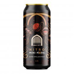 Vault City, Nitro Mini M*rs, Stout, 6.2%, 440ml - The Epicurean