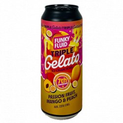 Funky Fluid Triple Gelato: Passionfruit, Mango & Peach Funky Fluid Triple Gelato: Passionfruit, Mango & Peach