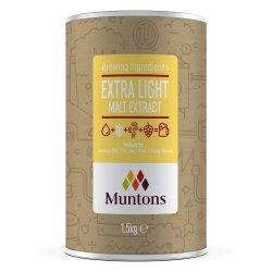 Extra Light - Liquid Malt Extract (LME) - 1.5kg - Muntons - Brewbitz Homebrew Shop