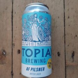 Utopian AF Pilsner - Tiny’s Tipple