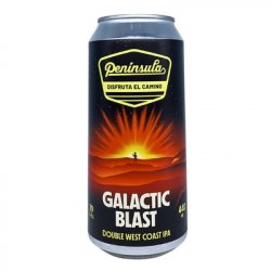 Península Galactic Blast Double West Coast IPA 44cl - Beer Sapiens